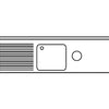 DISTFORM - FREGADERO GAMA 700 CUBETA Y ARO CON BASTIDOR
