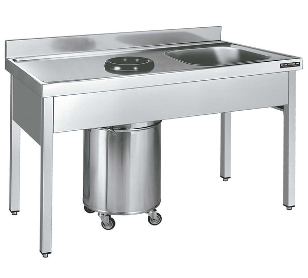 DISTFORM - FREGADERO GAMA 700 CUBETA Y ARO CON BASTIDOR