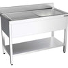 DISTFORM - FREGADERO GAMA 550 CON BASTIDOR Y ESTANTE