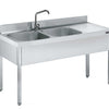 DISTFORM - FREGADERO GAMA 600 CON BASTIDOR SIN ESTANTE