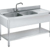DISTFORM - FREGADERO GAMA 700 CON BASTIDOR Y ESTANTE