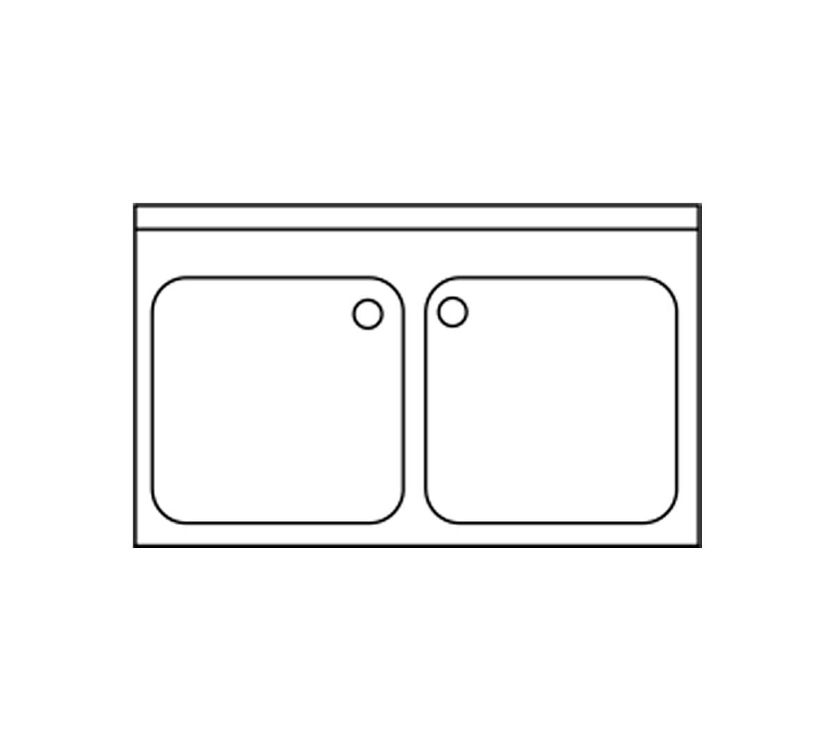 DISTFORM - FREGADERO GAMA 500 CON PUERTAS