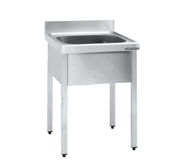 DISTFORM - FREGADERO GAMA 600 CON BASTIDOR SIN ESCURRIDOR