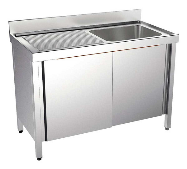 DISTFORM - FREGADERO GAMA 600 BASTIDOR Y PUERTAS CORREDERAS