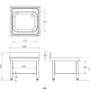 DISTFORM - FREGADERO GAMA 600 VERTEDERO