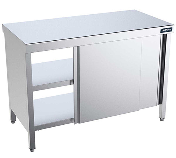 DISTFORM - MESA PASANTE CON PUERTAS GAMA 800 - FONDO 80CM