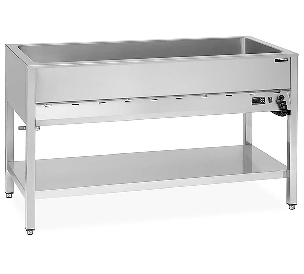 DISTFORM - MESA BAÑO MARÍA CUBETAS GN 1/1 - FONDO 60,5CM