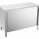 DISTFORM - MESA CENTRAL GAMA 550 CON PUERTAS CORREDERAS - FONDO 55CM
