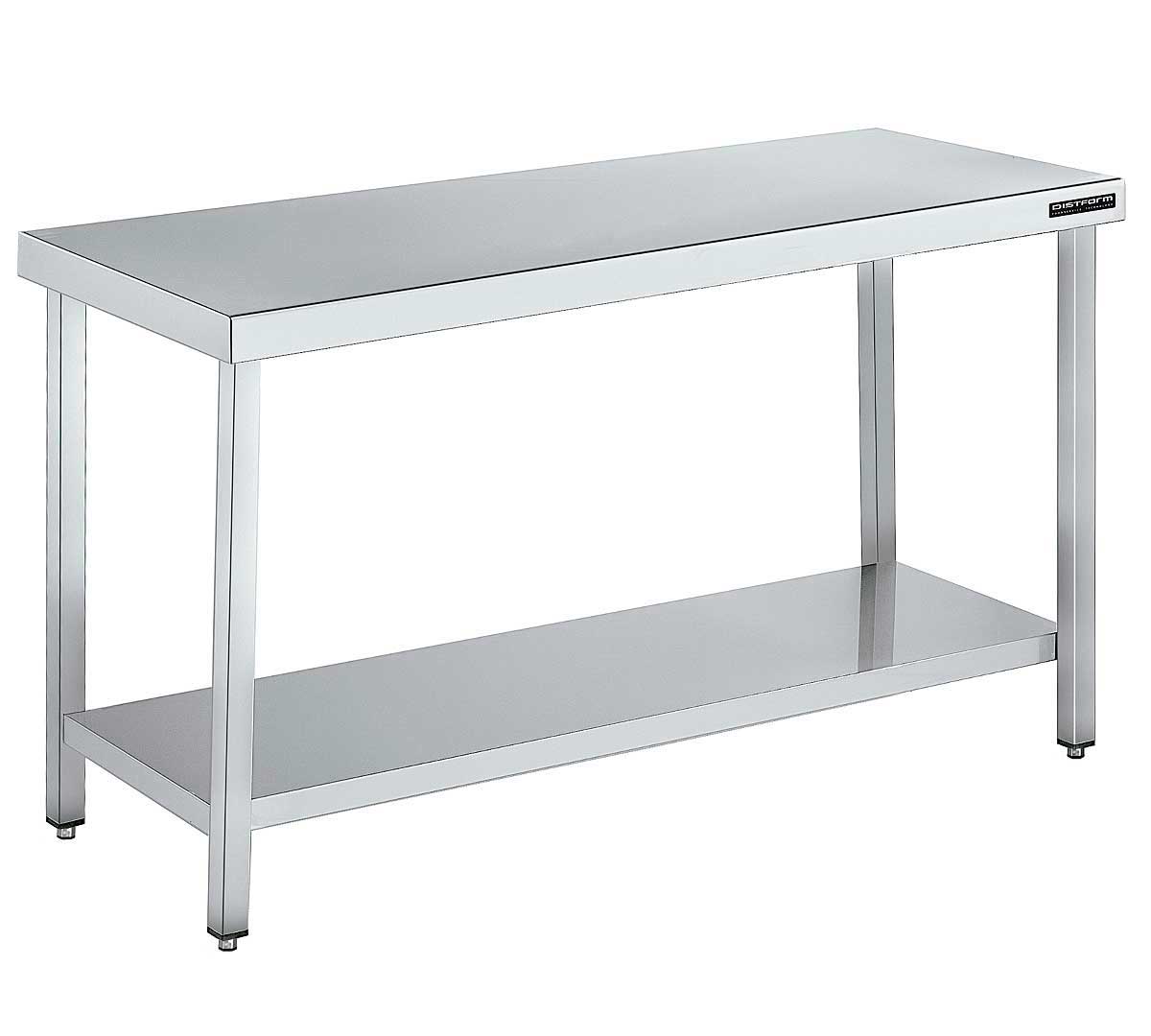 DISTFORM - MESA CENTRAL GAMA 550 CON 1 ESTANTE - FONDO 55CM