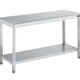DISTFORM - MESA CENTRAL GAMA 900 CON 1 ESTANTE - FONDO 90CM