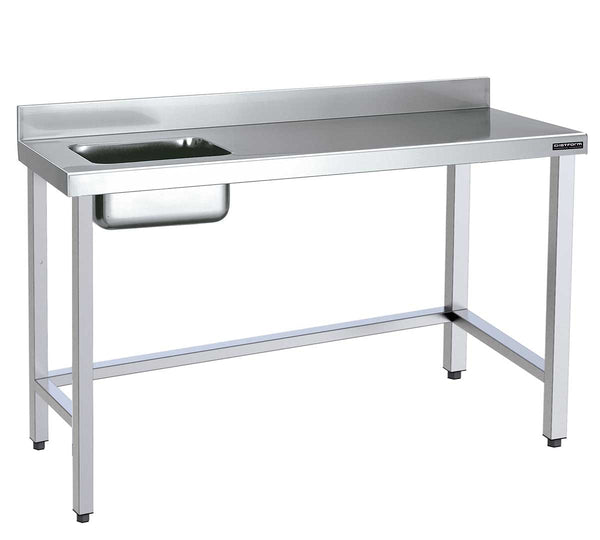 DISTFORM - MESA MURAL GAMA 600 CON CUBETA SIN ESTANTE - FONDO 60CM