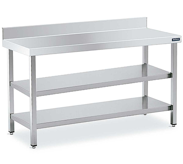 DISTFORM - MESA MURAL GAMA 550 CON 2 ESTANTES - FONDO 55CM