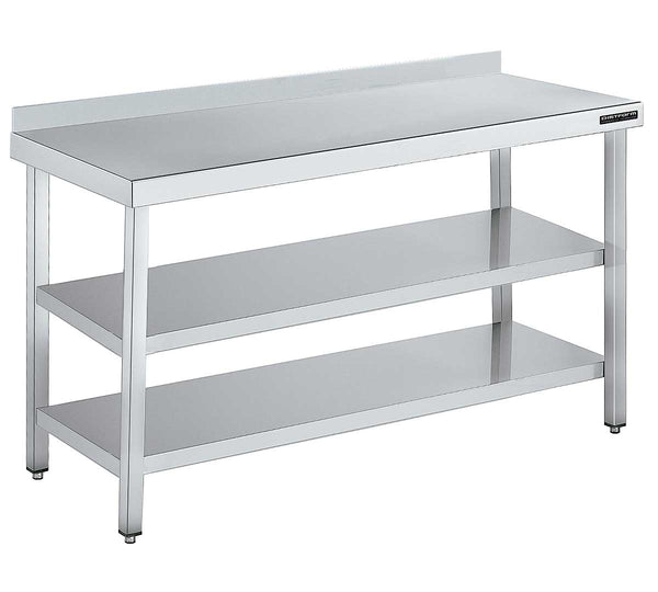 DISTFORM - MESA MURAL GAMA 900 CON 2 ESTANTES - FONDO 90CM