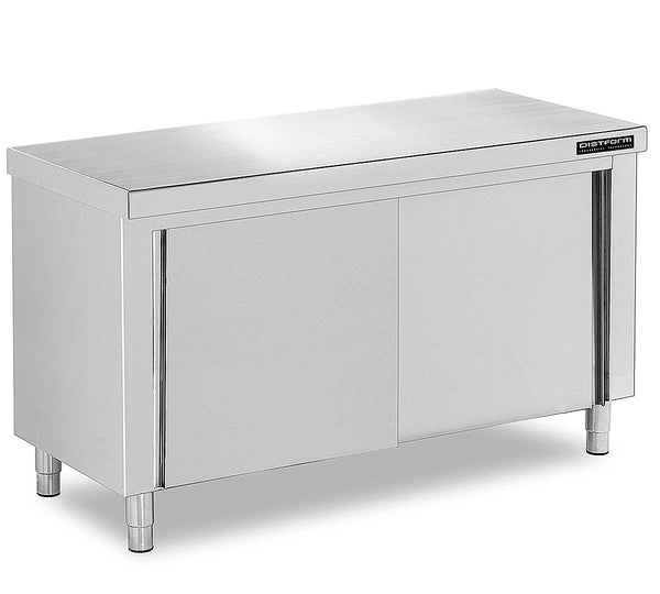 DISTFORM - MUEBLE CENTRAL GAMA 700 CON PUERTAS CORREDERAS - FONDO 70CM