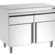 DISTFORM - MUEBLE CENTRAL GAMA 600 CON CAJONES Y PUERTAS - FONDO 60CM