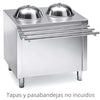DISTFORM - SELF DISPENSADOR CALIENTE PARA PLATOS DOBLE - CAPACIDAD 130 PLATOS