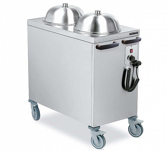 DISTFORM - CARRO CALIENTE DISPENSADOR DE PLATOS - CAPACIDAD 130 PLATOS