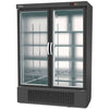 DOCRILUC - EXPOSITOR REFRIGERADO VERTICAL DEBR-1302 NI - NEGRO