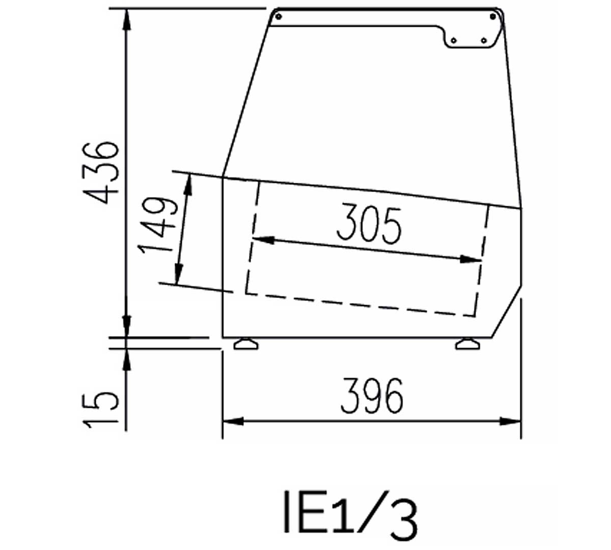 DOCRILUC - EXPOSITOR DE INGREDIENTES VORTEX IE 1/3 T