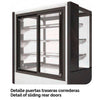 DOCRILUC - VITRINA SEMIMURAL PARA CHOCOLATE INSIGNIA VVB-R
