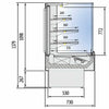 DOCRILUC - VITRINA SEMIMURAL PARA CHOCOLATE INSIGNIA VVB-R