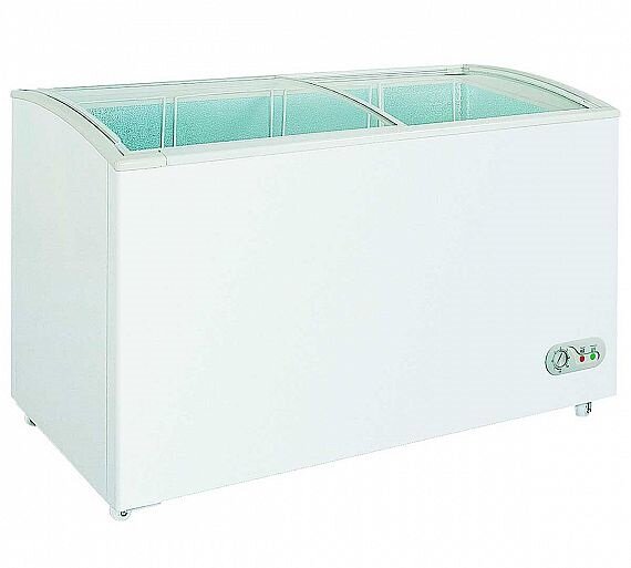 MES FRED - ARCÓN CONGELADOR GLASS-TOP CADI 350