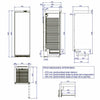 EDENOX - ARMARIO REFRIGERADO APS 451 - I