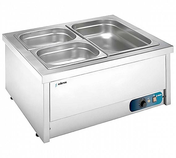 EDENOX - BAÑO MARÍA BMSM-211-S - 2 CUBETAS