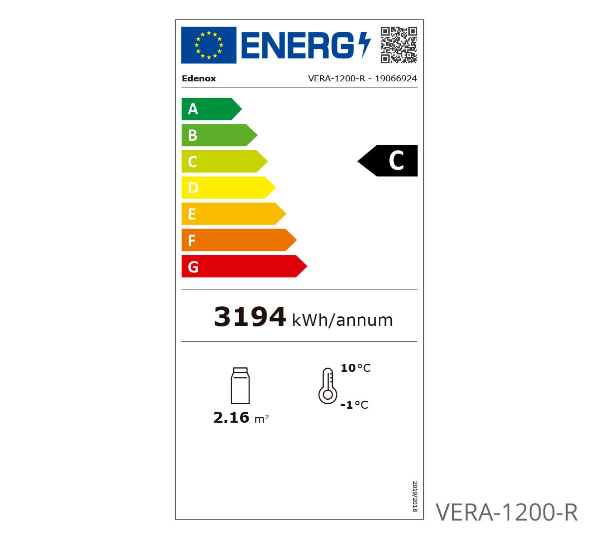 EDENOX - VITRINA EXPOSITORA VERA R