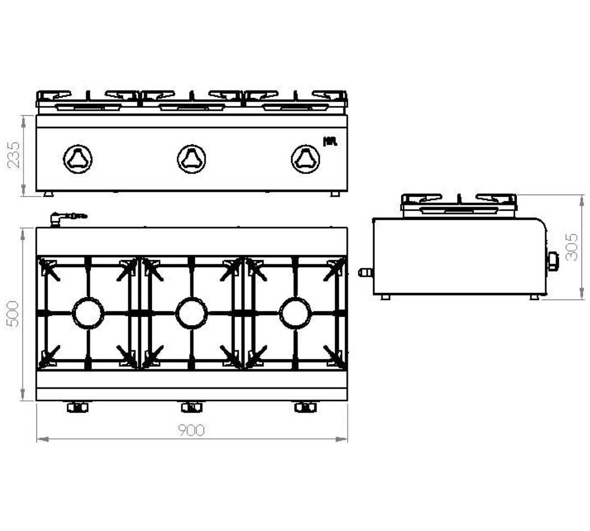 FAINCA HR - S500 COCINA FG900