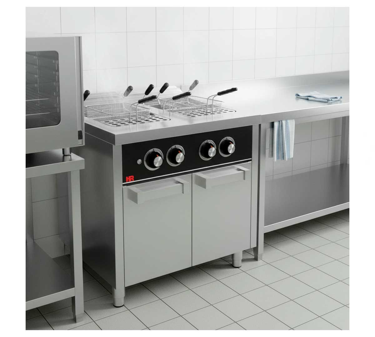 FAINCA HR - S750 CUECE PASTAS A GAS CPG 2 CUBAS
