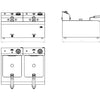 FAINCA HR - S500 FREIDORA ELÉCTRICA ECO DOBLE FD