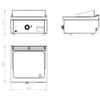 FAINCA HR - S600 FRY TOP ELÉCTRICO CROMO FTE6006SCR
