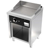 FAINCA HR - S600 FRY TOP DE ACERO DE PIE FT6006E