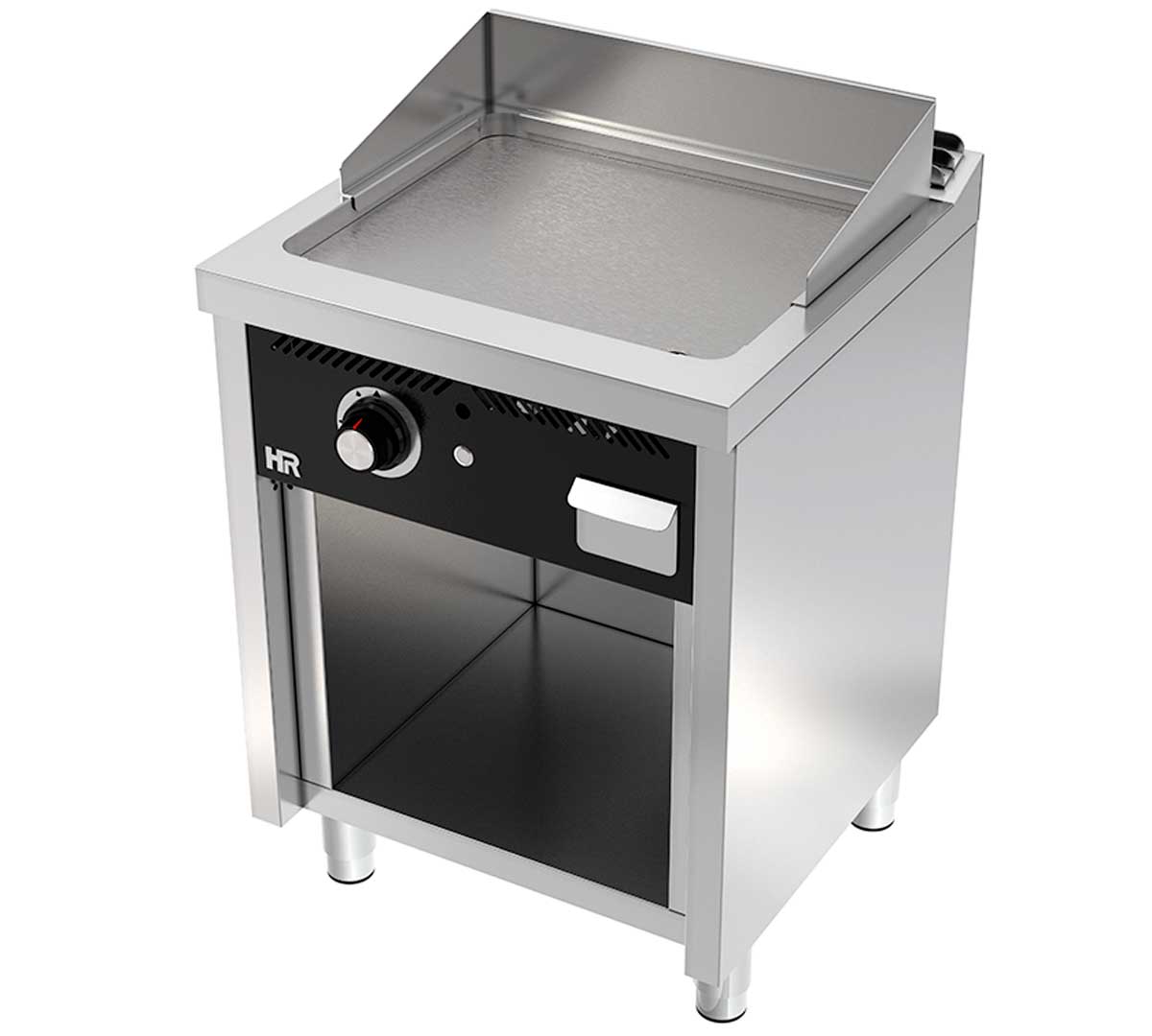 FAINCA HR - S600 FRY TOP DE ACERO DE PIE FT6006E