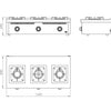 FAINCA HR - S600 COCINA SOBREMESA C3F600S