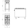 FAINCA HR - S900 COCINA CON ESTANTE C2F900E