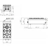FAINCA HR - S900 COCINA SOBREMESA C2F900S