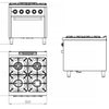 FAINCA HR - S900 COCINA HORNO GAS C4F900H