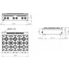 FAINCA HR - S900 COCINA SOBREMESA C6F900S