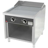 FAINCA HR - S900 FRY TOP ELÉCTRICO CROMO CON ESTANTE FTE9008ECR