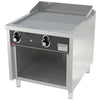 FAINCA HR - S900 FRY TOP CROMO CON ESTANTE FT9008SCR
