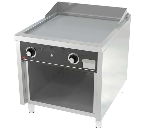 FAINCA HR - S900 FRY TOP ACERO CON ESTANTE FT9008E