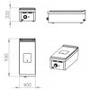 FAINCA HR - S900 PLACA RADIANTE PR9004S