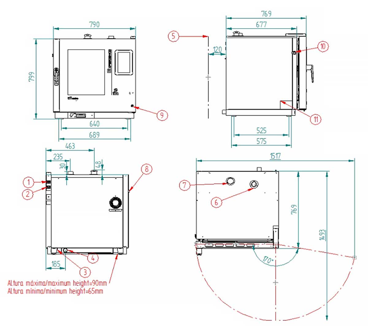 FM - HORNO MIXTO STG 111 V9 EXPERIENCE