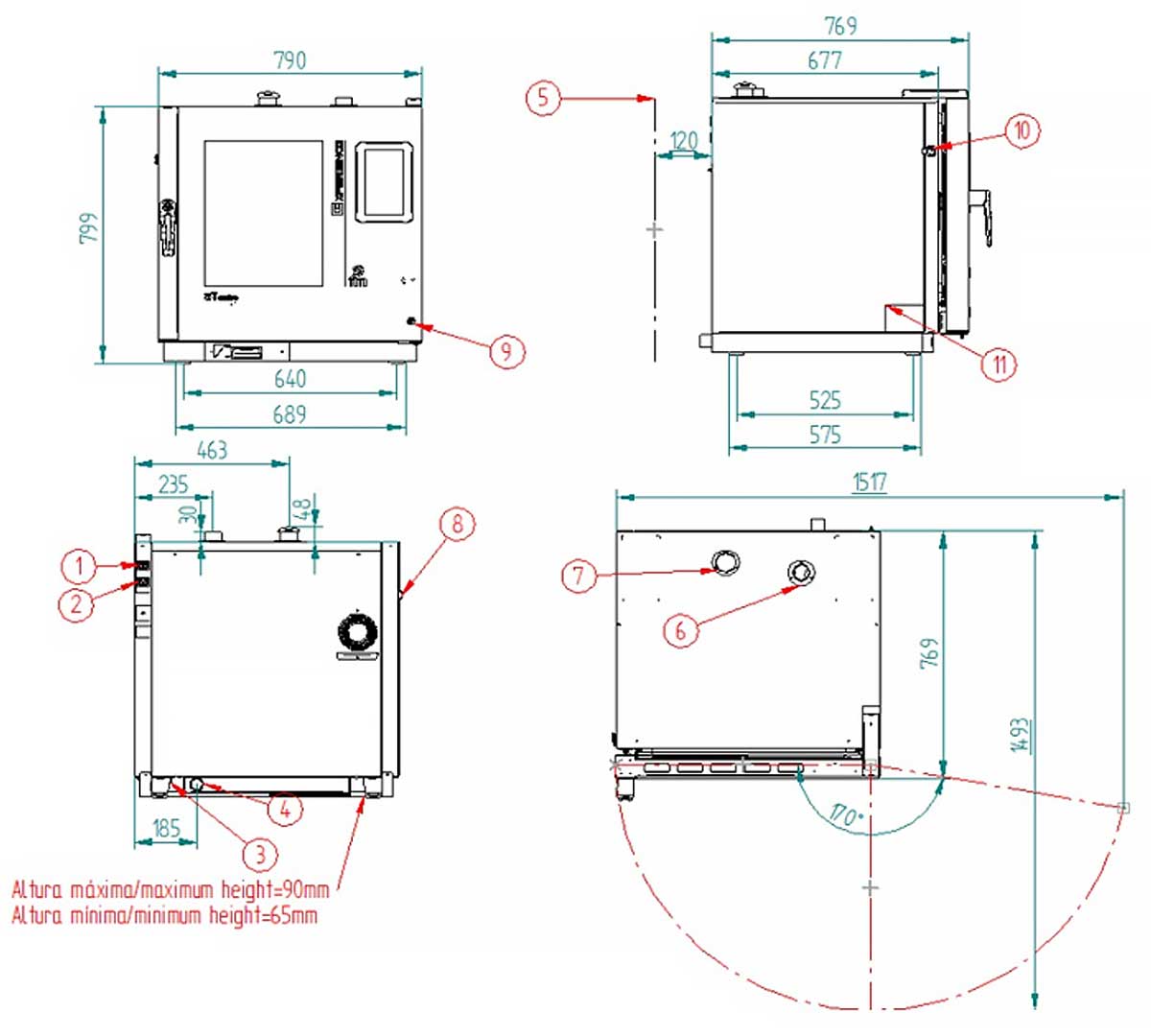 FM - HORNO MIXTO STG 71 V9 EXPERIENCE