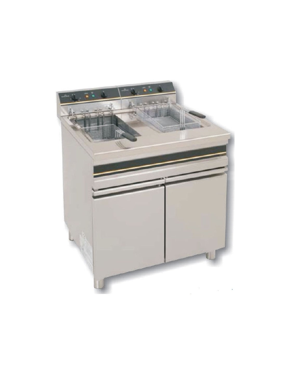 SUDIMP - FREIDORA CON MUEBLE FG-20+20-M
