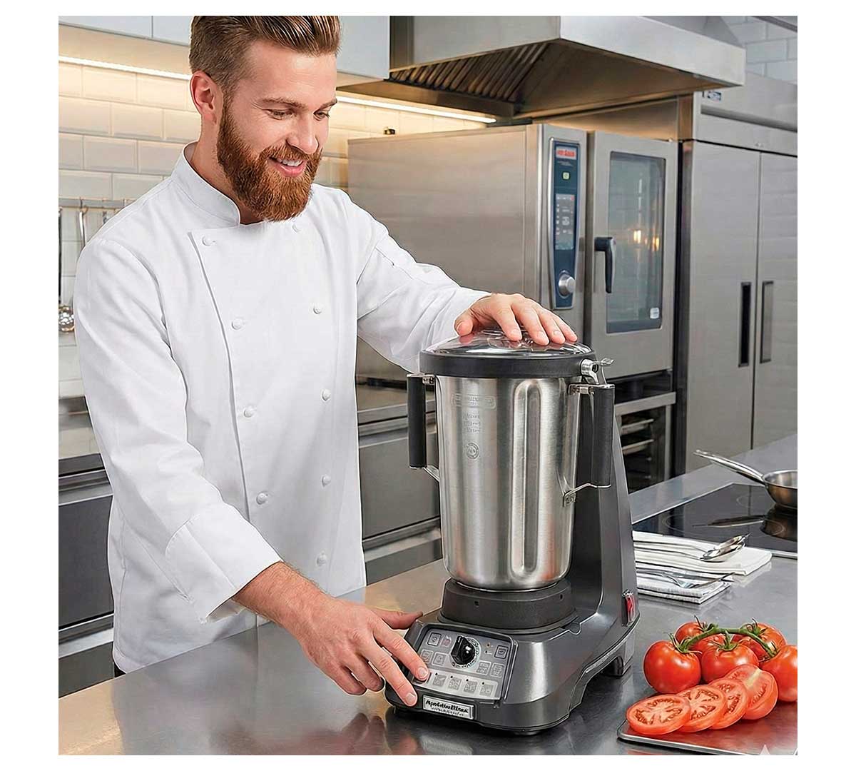 HAMILTON BEACH - BATIDORA DE VASO EXPEDITOR 1100S - VASO INOX - CAPACIDAD 4 LITROS