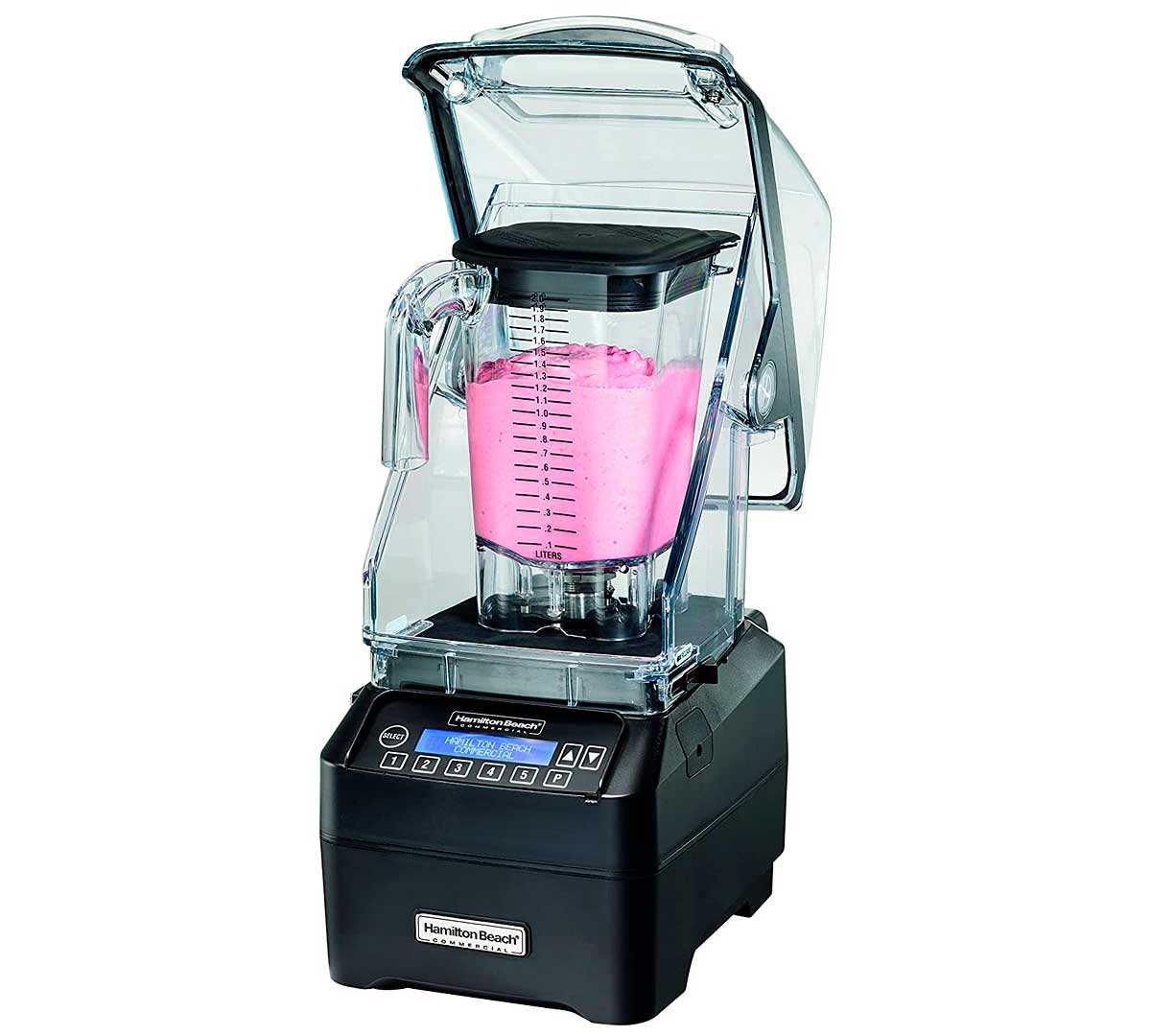 HAMILTON BEACH - BATIDORA ECLIPSE VASO POLICARBONATO - CAPACIDAD 1,4 LITROS