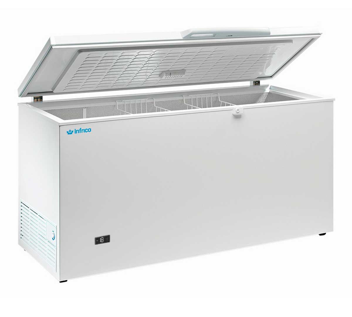 INFRICO - ARCÓN CONGELADOR TAPA ABATIBLE HF 500 AL HC